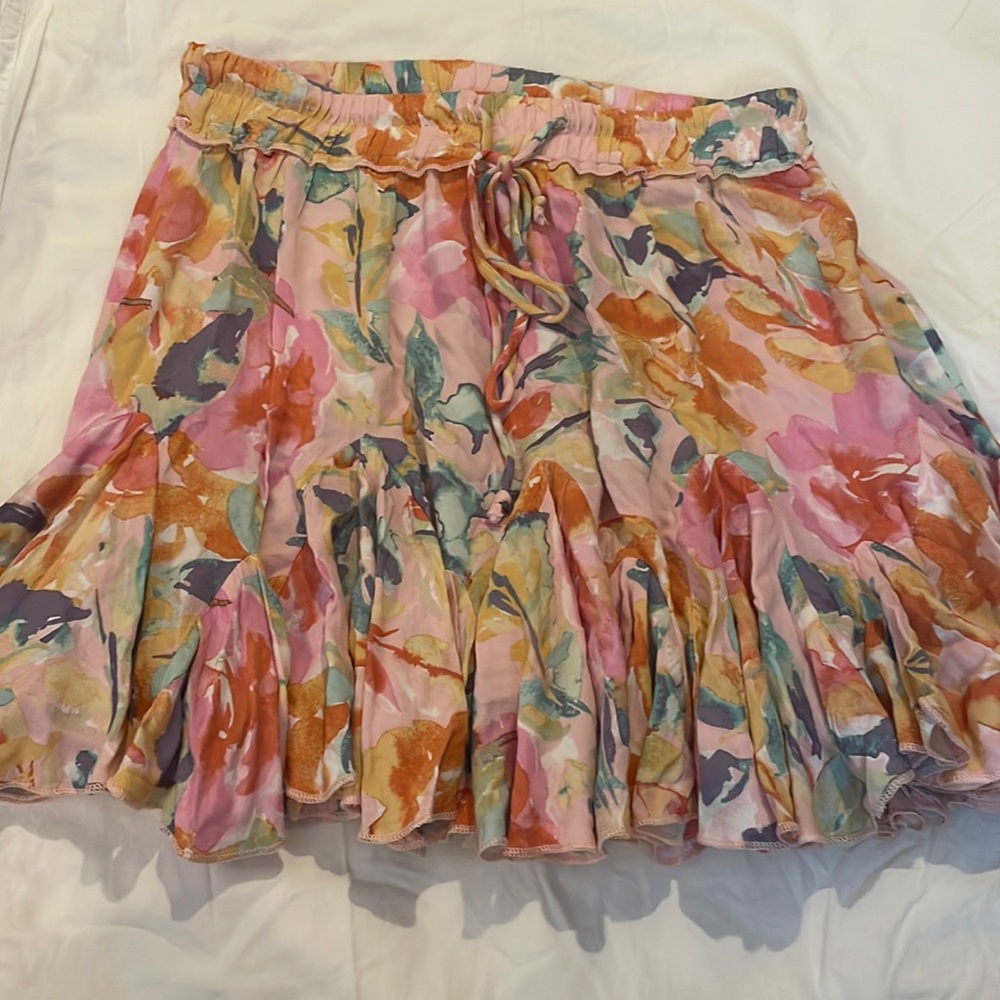 Vici colorful skirt size medium